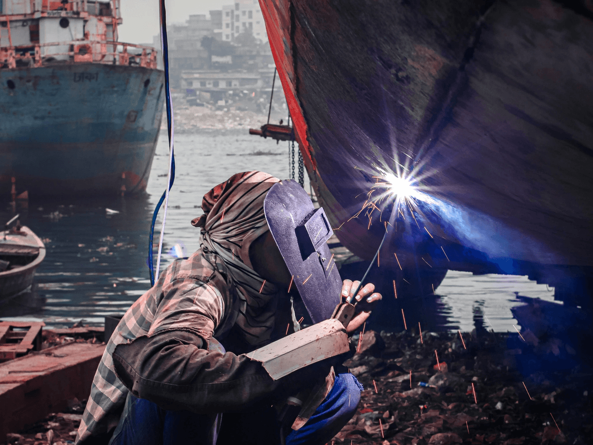 Welding Inspection in maritime construction Welding Inspection in maritime construction