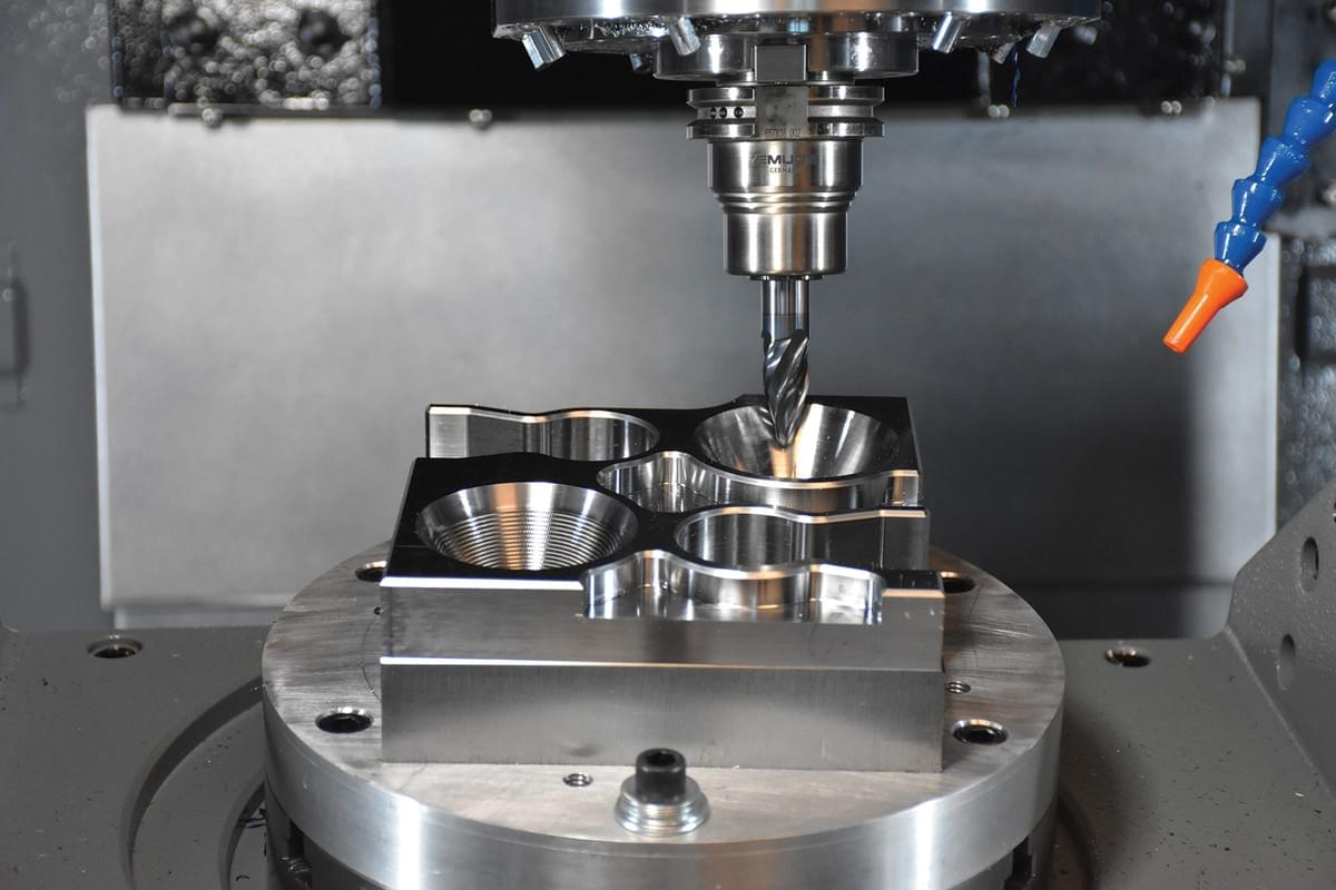 CNC machine precision in action, achieving accurate milling results CNC machine precision in action, achieving accurate milling results