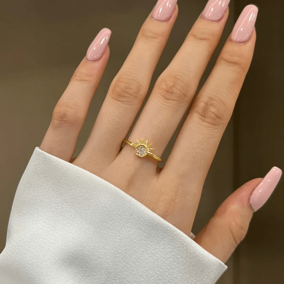 Stunning gold moon and star jewelry highlighting its intricate design. Stunning gold moon and star jewelry highlighting its intricate design.