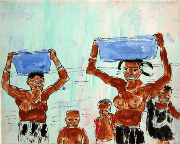 figural painting, early works, márton dés figural painting, early works, márton dés