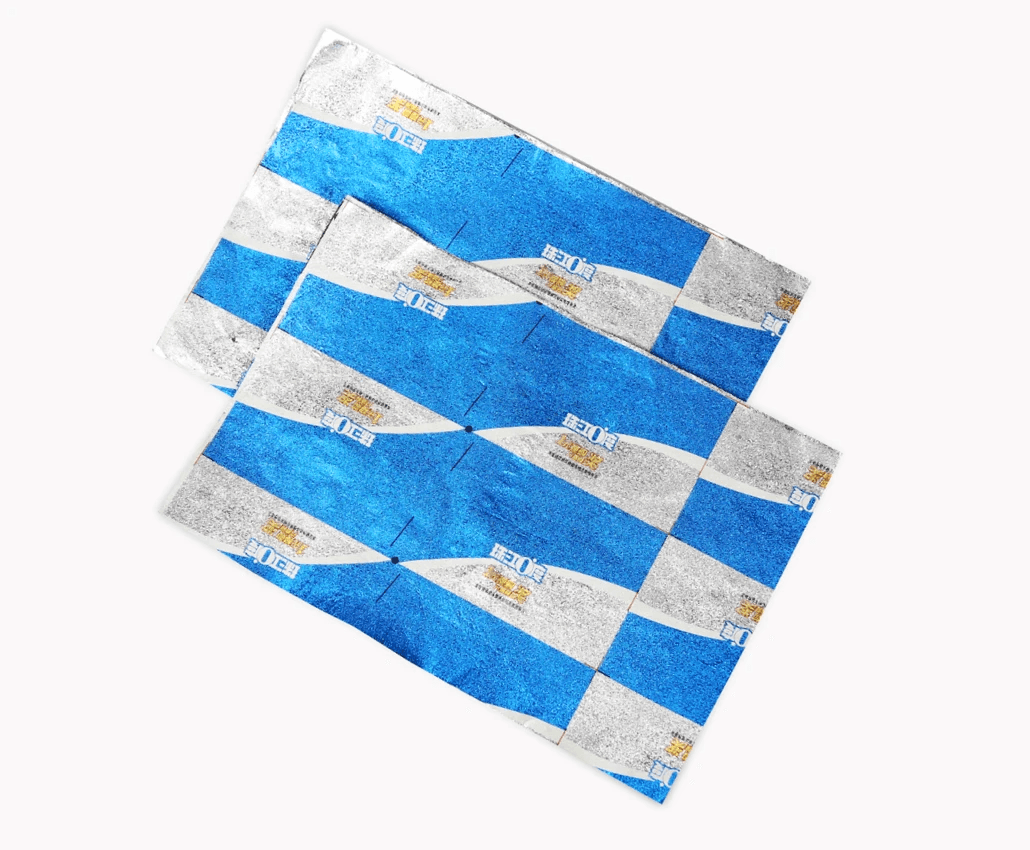 Aluminum foil surface printing with water-based ink Aluminum foil surface printing with water-based ink