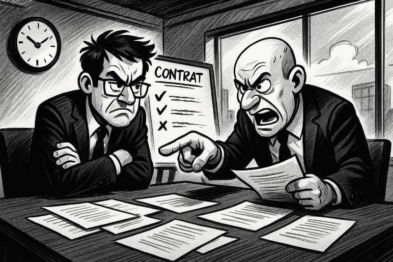 Un contrat mal géré Un contrat mal géré
