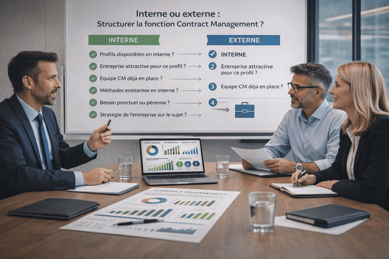 Interne ou externe : comment structurer la fonction Contract Management ? Abrennis Interne ou externe : comment structurer la fonction Contract Management ? Abrennis