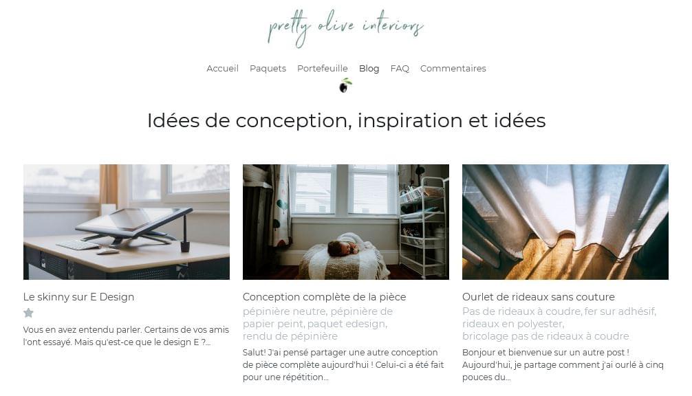 Design de blog Design de blog