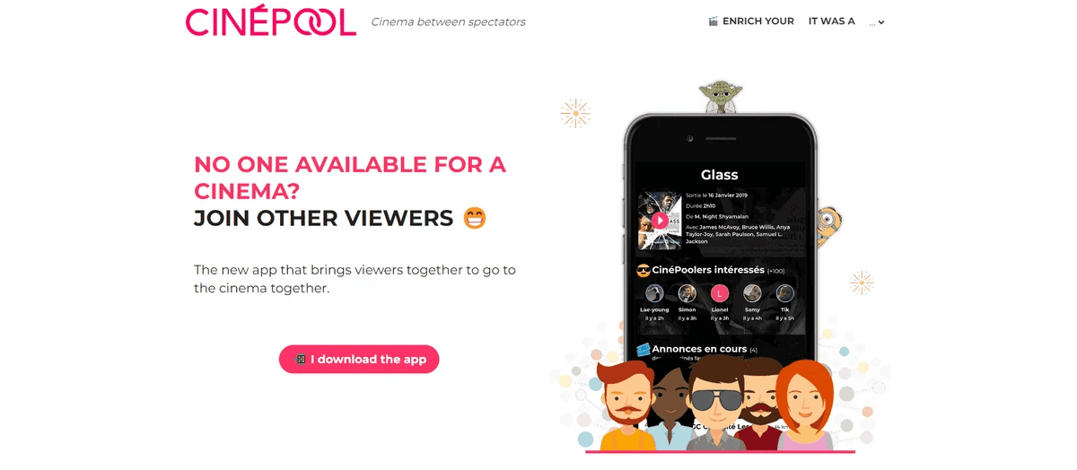 Construir um site móvel para espectadores de filmes online Construir um site móvel para espectadores de filmes online