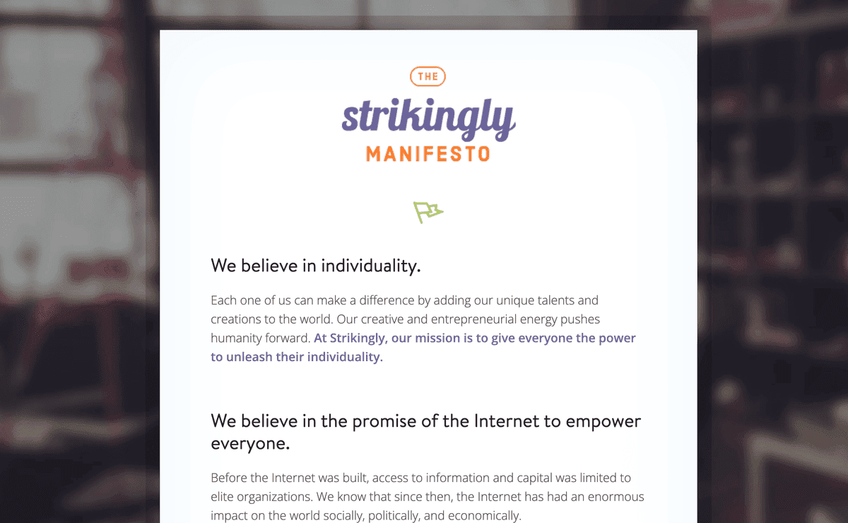 Hämmästyttävä manifesti Hämmästyttävä manifesti
