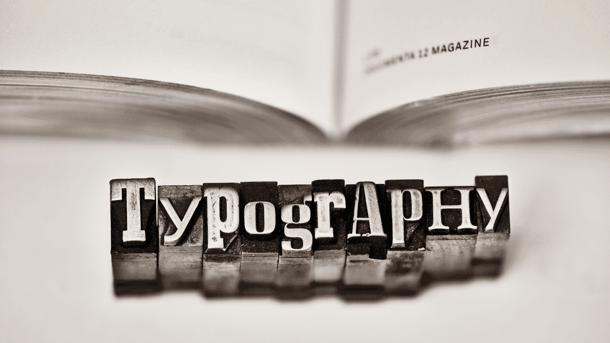Tipografia feita de letras de metal Tipografia feita de letras de metal