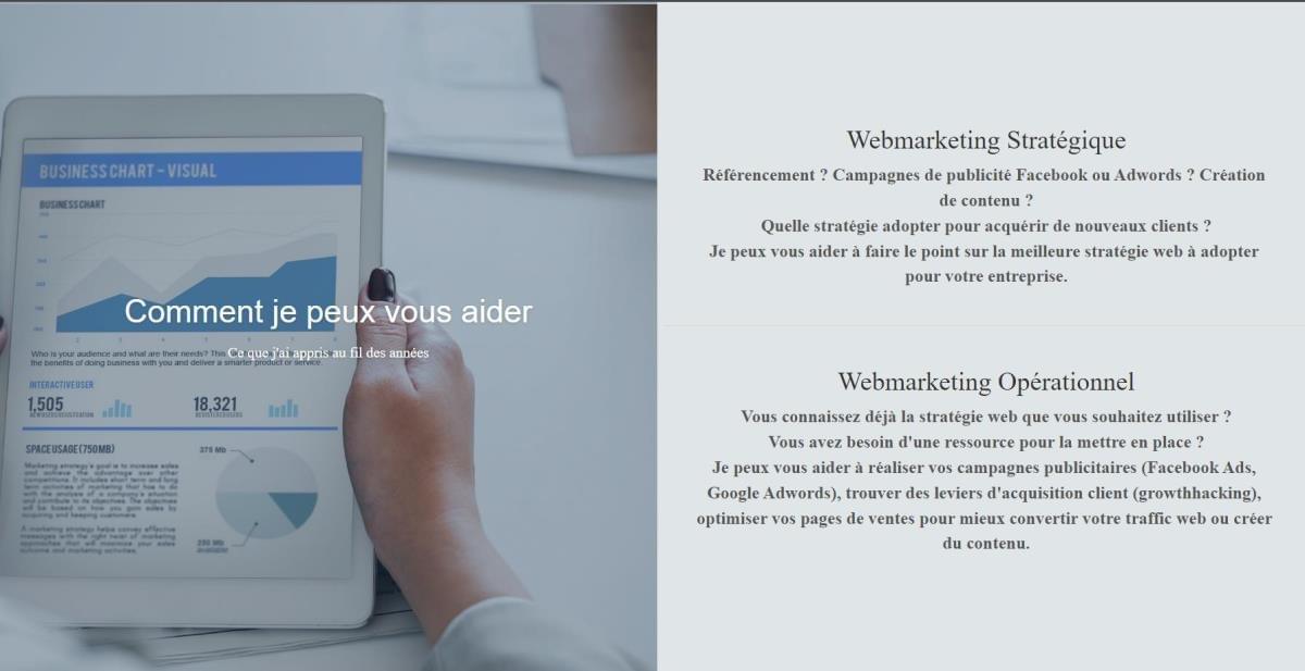 Le site Julien Kaci Consultant sur Strikingly Le site Julien Kaci Consultant sur Strikingly