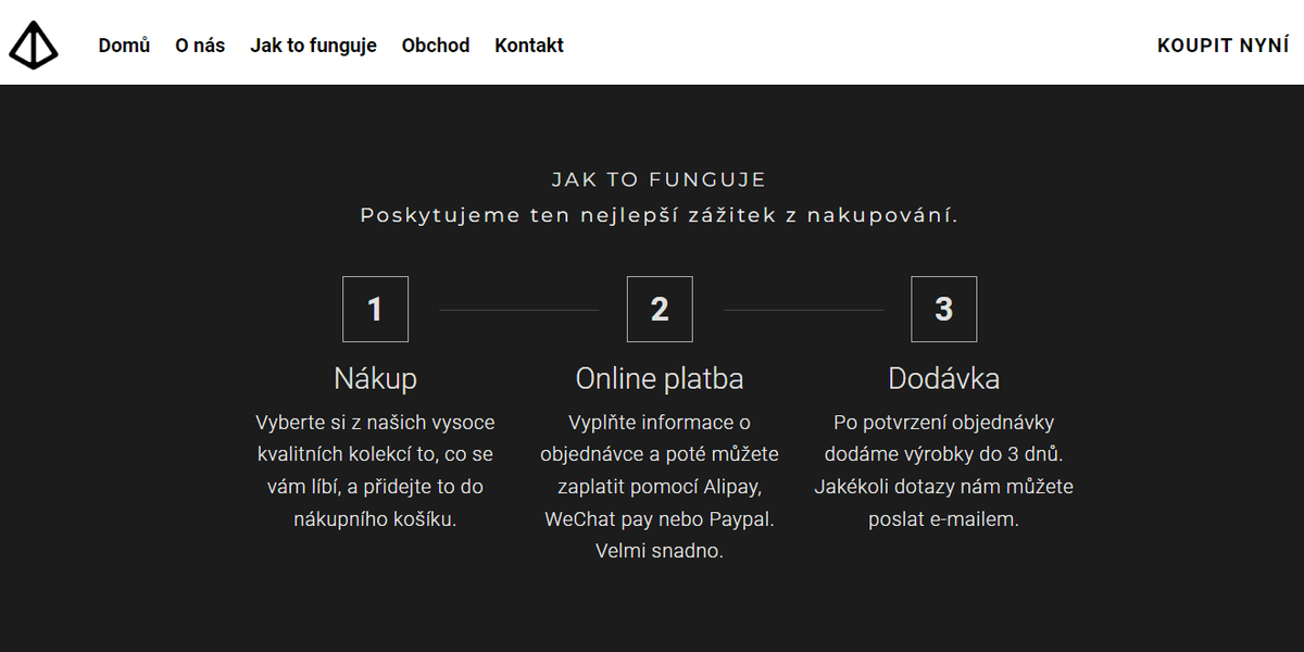 Šablona internetového obchodu Glow je ideální pro online prodej Šablona internetového obchodu Glow je ideální pro online prodej