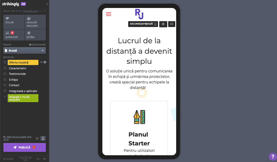 Tactici acționabile pentru a crește fluxul de numerar cu Strikingly - Optimizare pentru dispozitive mobile Tactici acționabile pentru a crește fluxul de numerar cu Strikingly - Optimizare pentru dispozitive mobile
