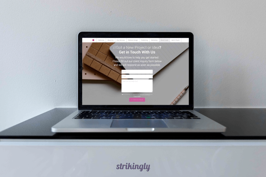 Strikingly Contact Form Strikingly Contact Form