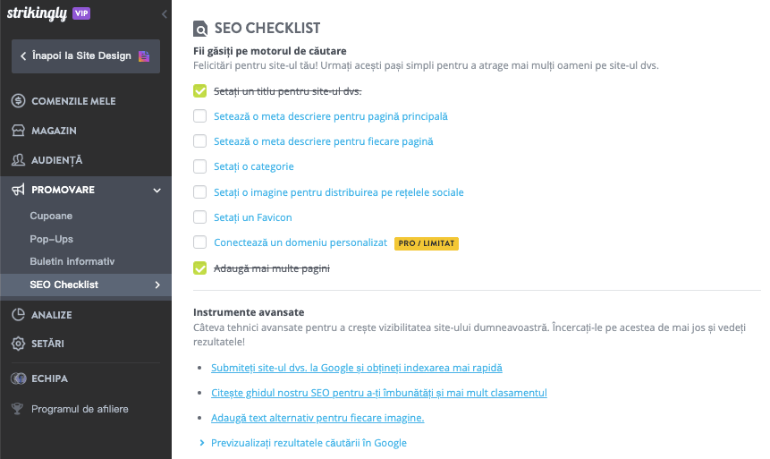 Rolul Strikingly în promovarea pe rețelele sociale - Optimizare SEO Rolul Strikingly în promovarea pe rețelele sociale - Optimizare SEO