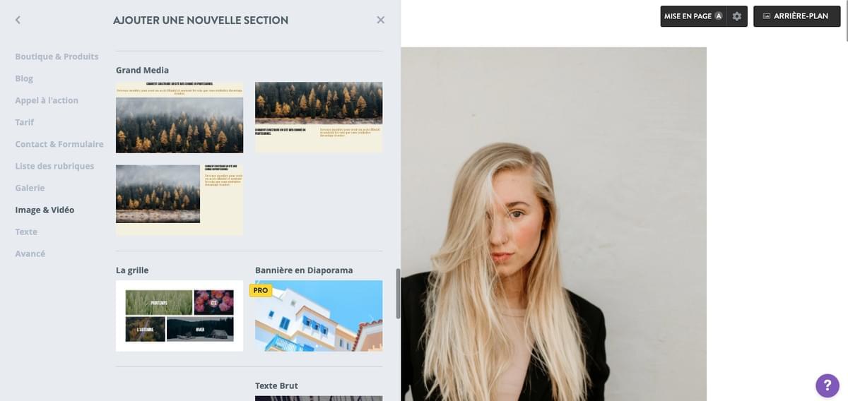 Section image Section image