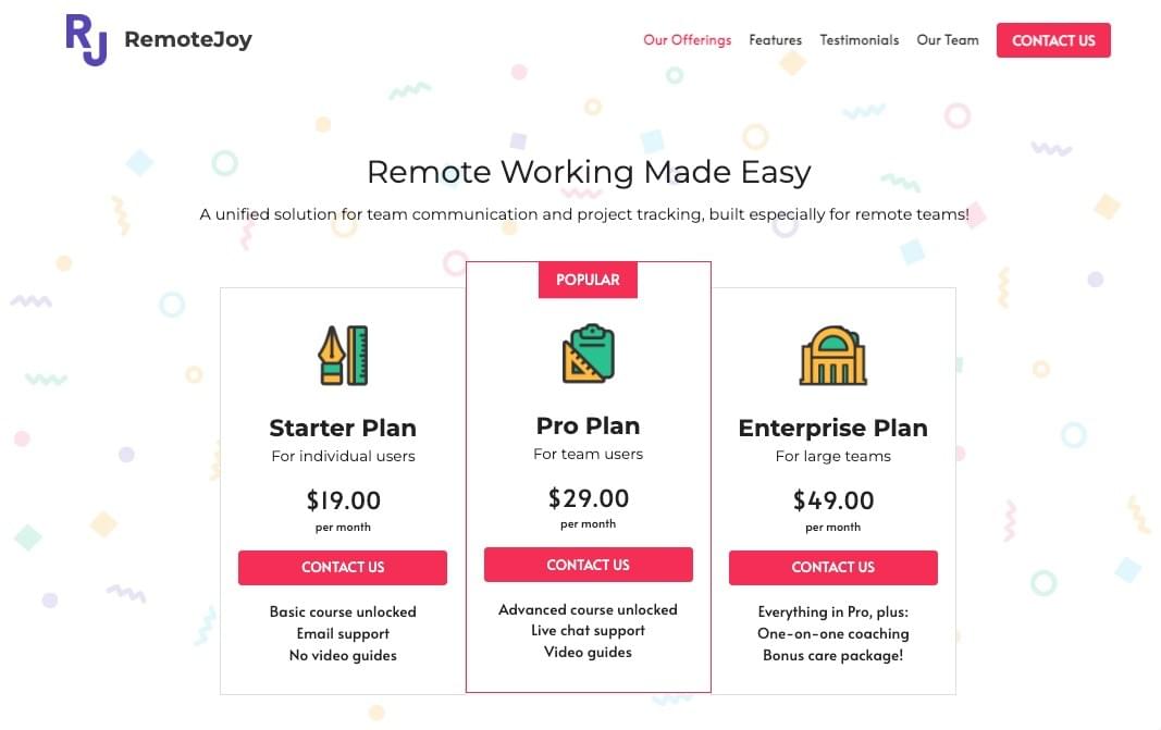 plantilla de Strikingly remotejoy webiste plantilla de Strikingly remotejoy webiste