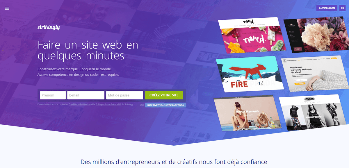 Fonctionnalités Strikingly pour l'audit de site web Fonctionnalités Strikingly pour l'audit de site web