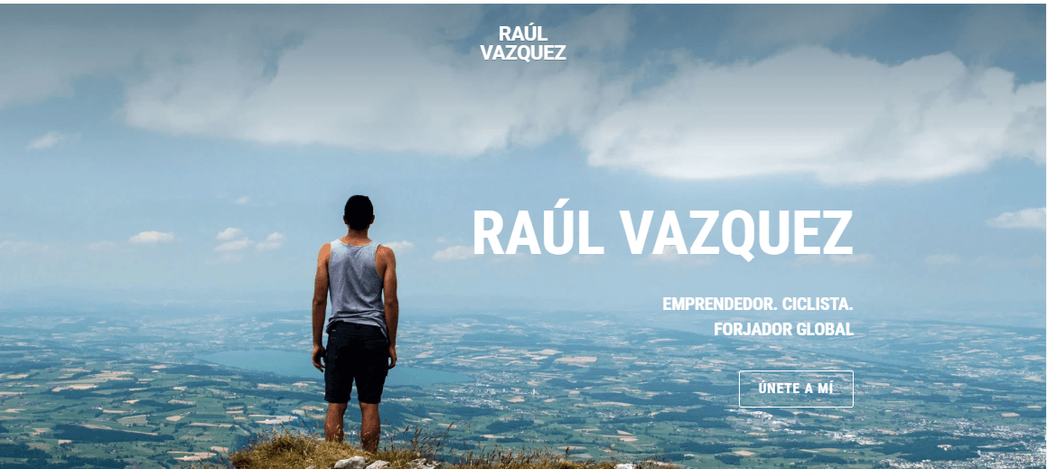 Plantilla empresarial brillante de Strikingly Plantilla empresarial brillante de Strikingly