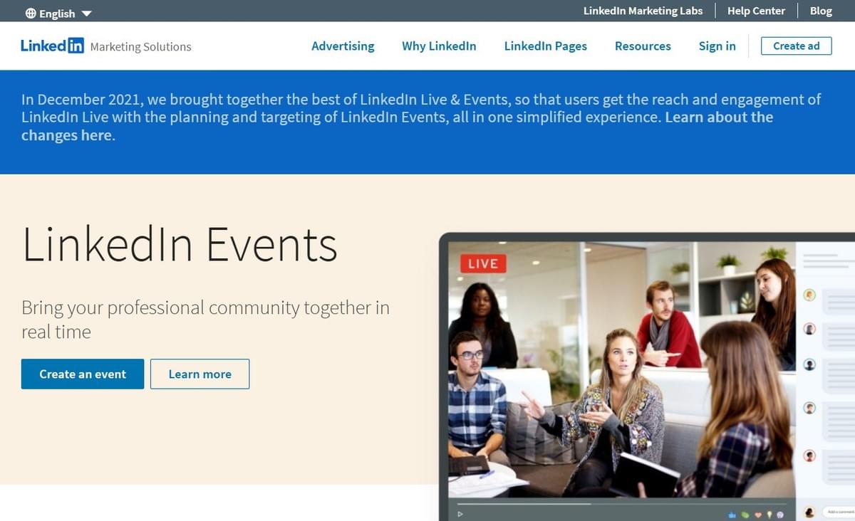 Image taken from LinkedIn Events Image taken from LinkedIn Events