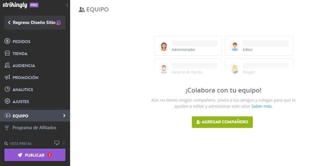 Equipo de Strikingly Equipo de Strikingly