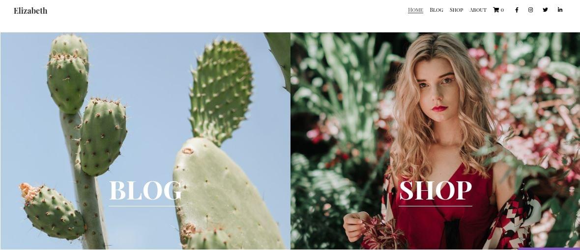 Modèle de conception de blog sur Strikingly Modèle de conception de blog sur Strikingly