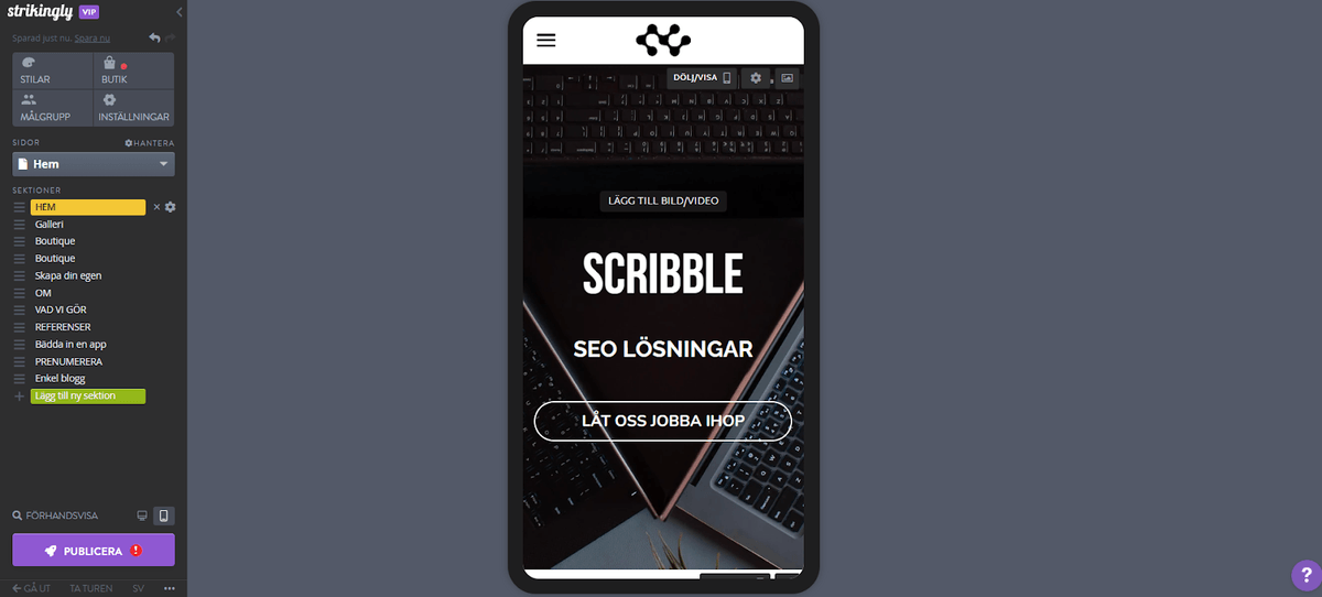 Webbplatsbyggare - verktyg för webbutvecklare Webbplatsbyggare - verktyg för webbutvecklare