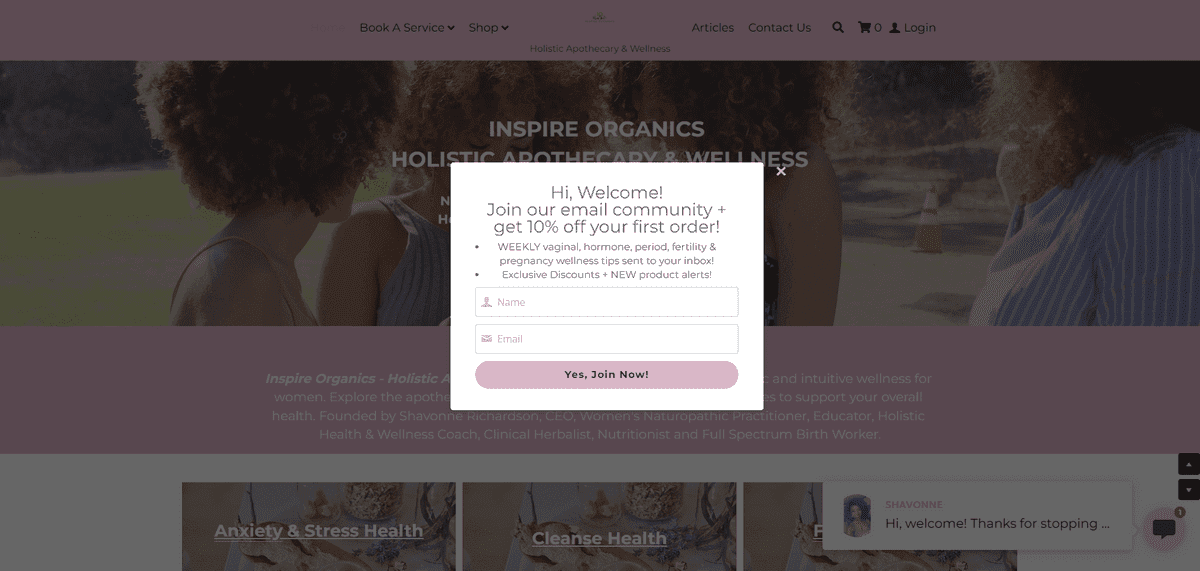 Contoh desain popup seperti Inspire Contoh desain popup seperti Inspire