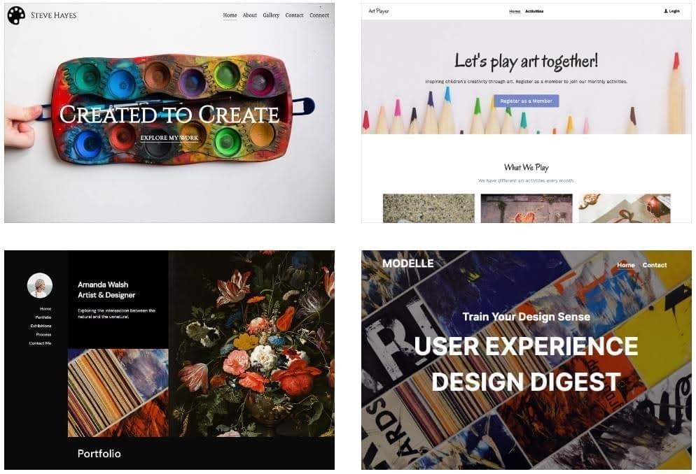 Uderzająco osobiste szablony Uderzająco osobiste szablony