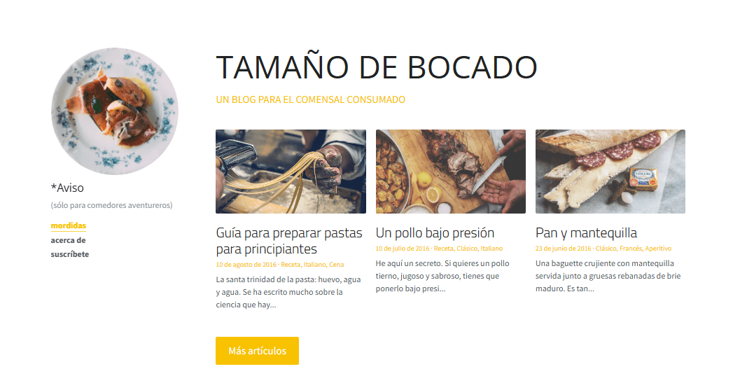 Plantilla de blog del tamaño de un byte: redacción independiente para negocios desde casa Plantilla de blog del tamaño de un byte: redacción independiente para negocios desde casa