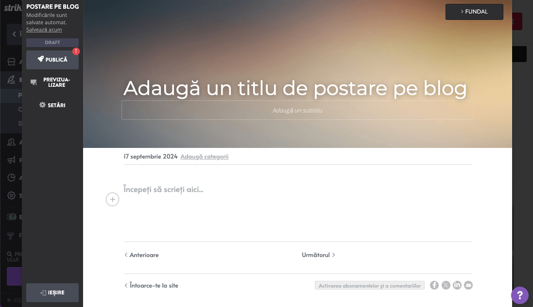 Cele mai bune practici de design web cu instrumentele de creare de conținut Strikingly Cele mai bune practici de design web cu instrumentele de creare de conținut Strikingly