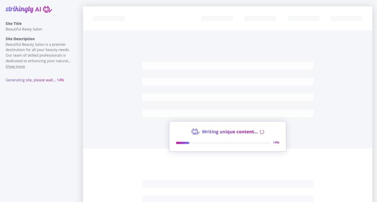 Strikingly AI Site Builder Strikingly AI Site Builder
