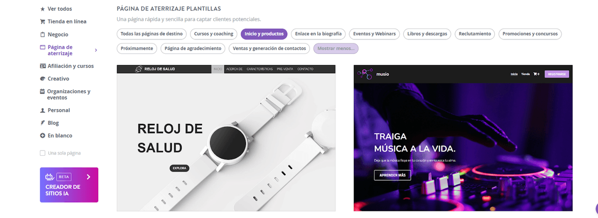 Promociona productos y servicios - Si Promociona productos y servicios - Si