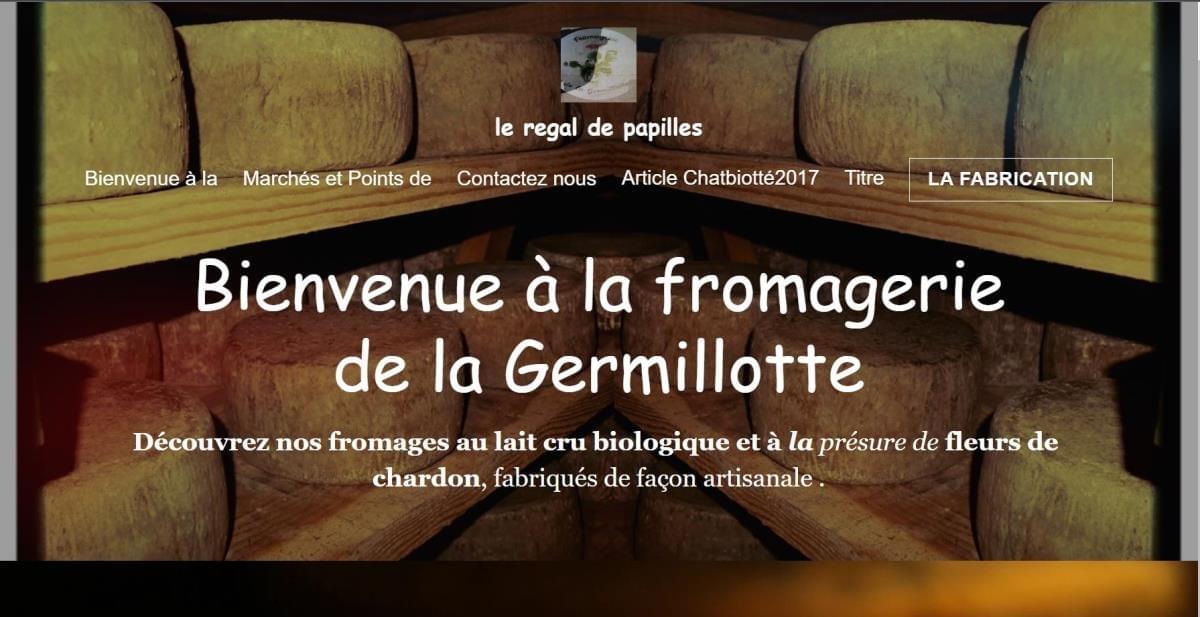Le site Fromagerie sur Strikingly Le site Fromagerie sur Strikingly