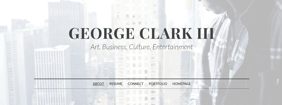 Witryna e-commerce George'a z Strikingly Witryna e-commerce George'a z Strikingly