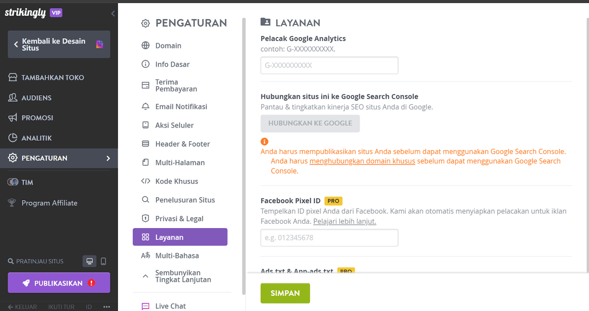 Fitur-fitur Mencolok Untuk Membantu Pemasaran Ulang & Penargetan Ulang - integrasi mudah dengan alat analitik Fitur-fitur Mencolok Untuk Membantu Pemasaran Ulang & Penargetan Ulang - integrasi mudah dengan alat analitik