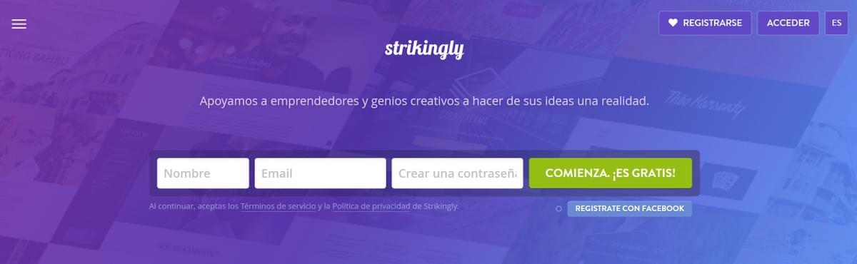 Página de inicio de sesión seguro de Strikingly Página de inicio de sesión seguro de Strikingly