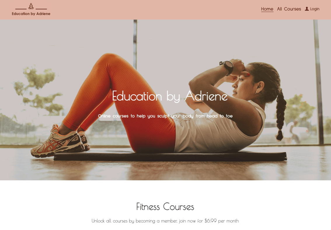 Adriene Fitness Template Adriene Fitness Template