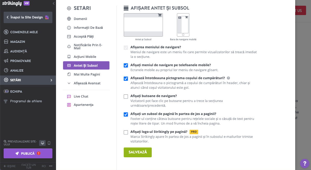 Cele mai bune practici de proiectare web - Utilizați instrumentele de navigare pe site-ul Strikingly Cele mai bune practici de proiectare web - Utilizați instrumentele de navigare pe site-ul Strikingly