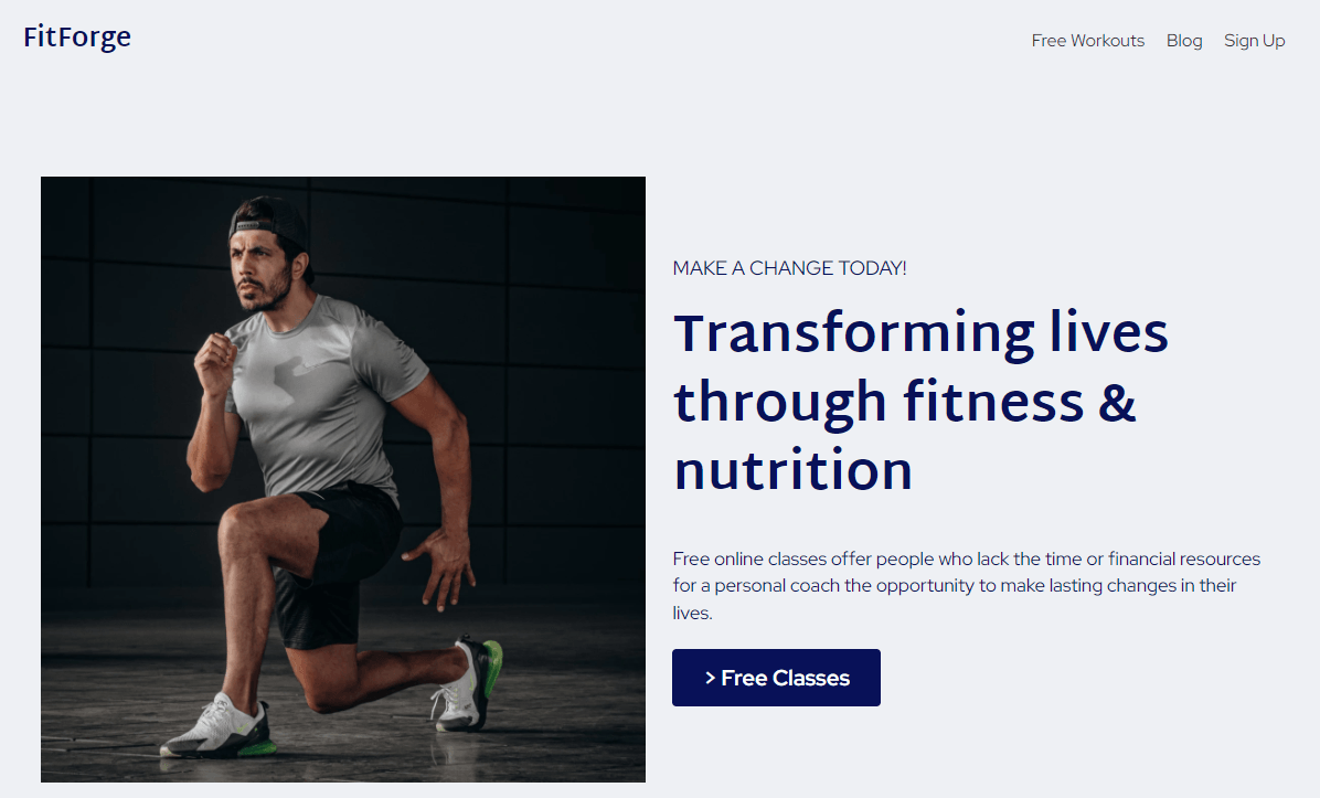 Fitforge Template Fitforge Template