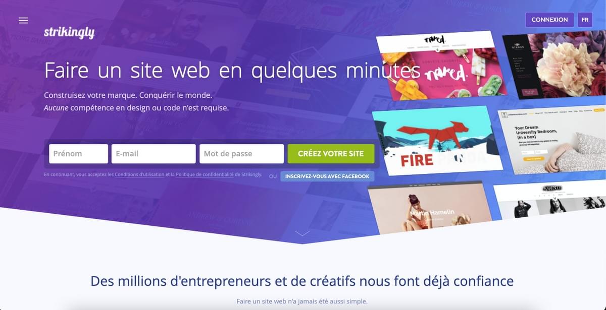 Inscription Strikingly Inscription Strikingly