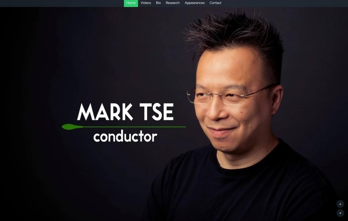 Mark Tse's Website Landing Page Mark Tse's Website Landing Page