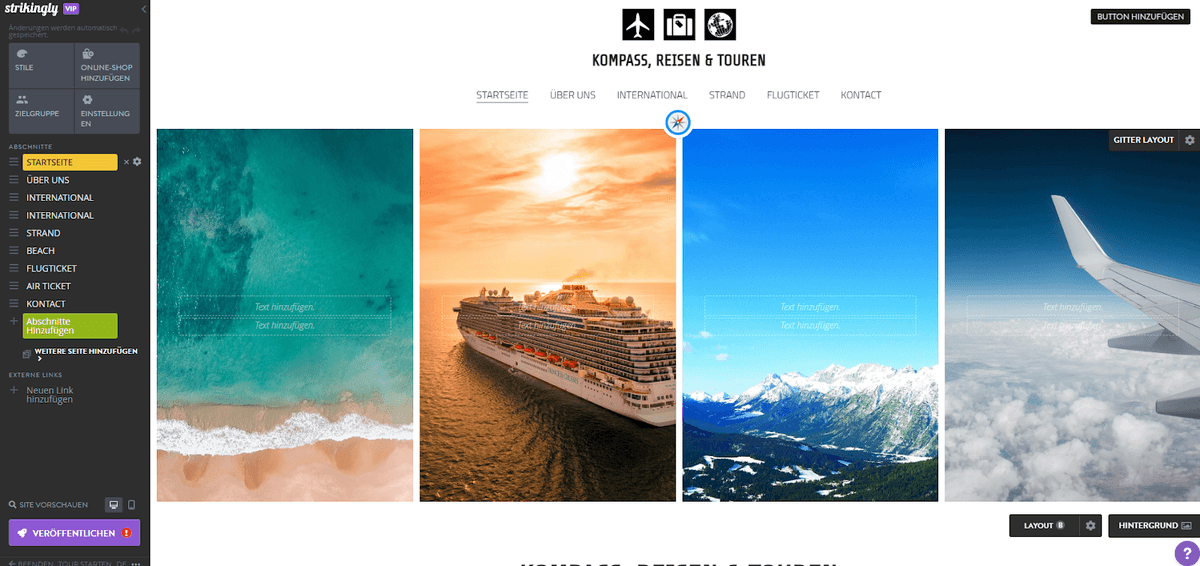 Erste Schritte mit Strikingly - Kostenlose Website-Erstellung Erste Schritte mit Strikingly - Kostenlose Website-Erstellung