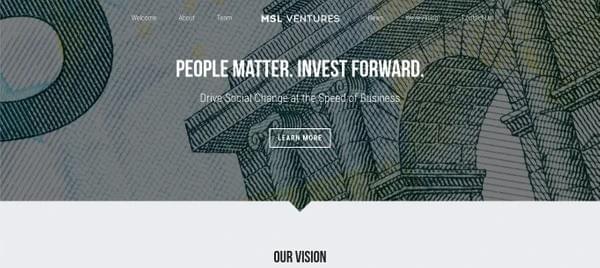 Sitio web de MSL Ventures Sitio web de MSL Ventures