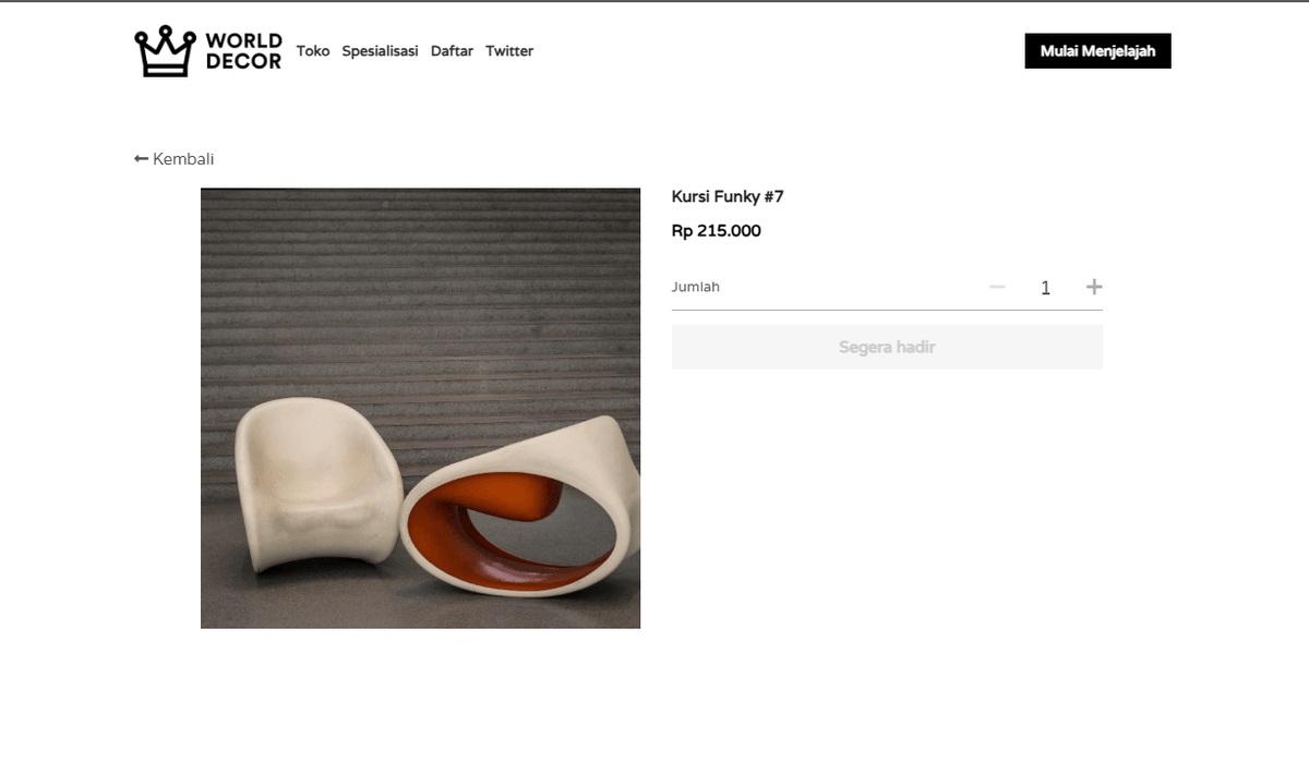 Template Dekorasi Dunia dari Strikingly Template Dekorasi Dunia dari Strikingly