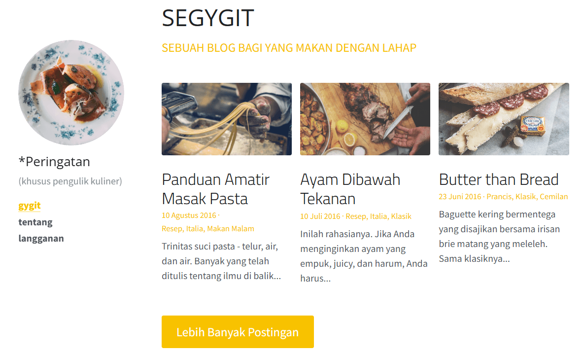 Strikingly - Template Blog Berukuran Byte Strikingly - Template Blog Berukuran Byte