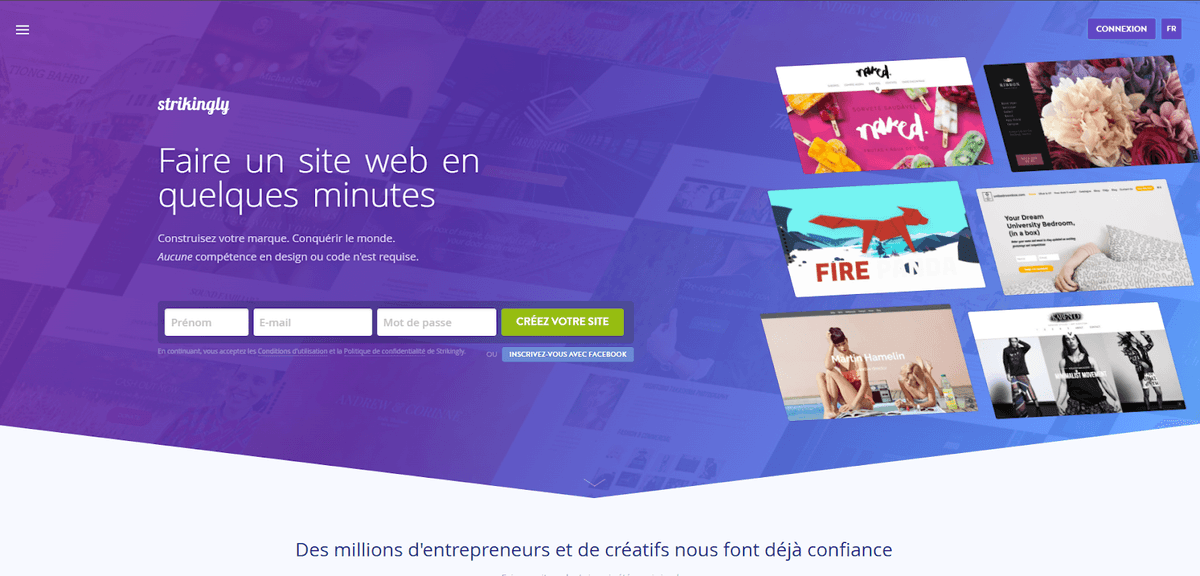 Commercialisez votre entreprise avec Strikingly Commercialisez votre entreprise avec Strikingly
