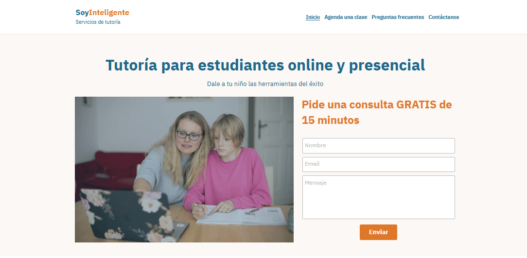 Plantilla de tutor en línea: tutor en línea para negocios desde casa Plantilla de tutor en línea: tutor en línea para negocios desde casa