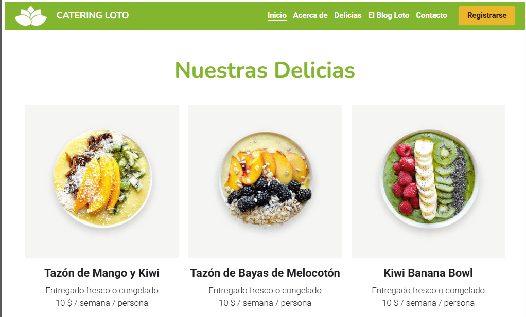 Plantilla de loto de Strikingly Plantilla de loto de Strikingly