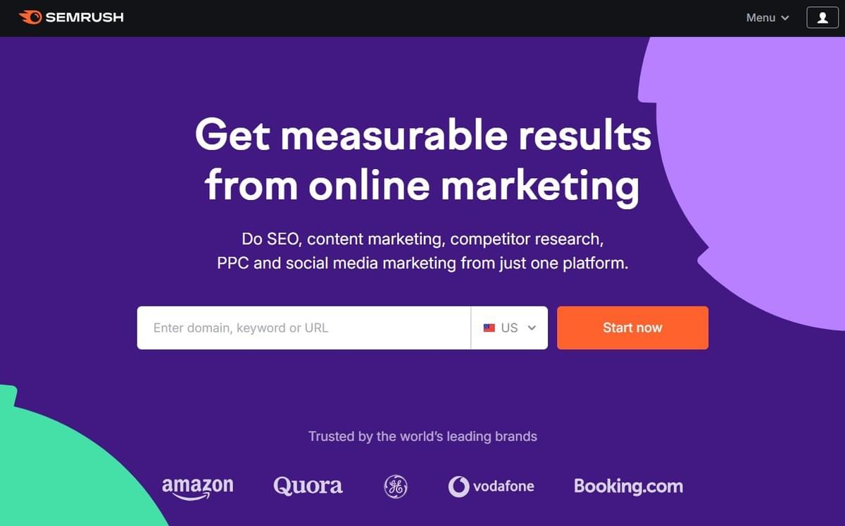 Image taken from SEMRush Image taken from SEMRush