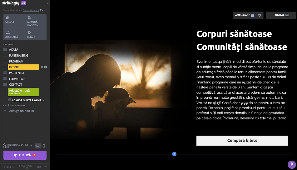 Adăugați butoane de cerere de acțiune pe site-ul dvs. de fitness Adăugați butoane de cerere de acțiune pe site-ul dvs. de fitness