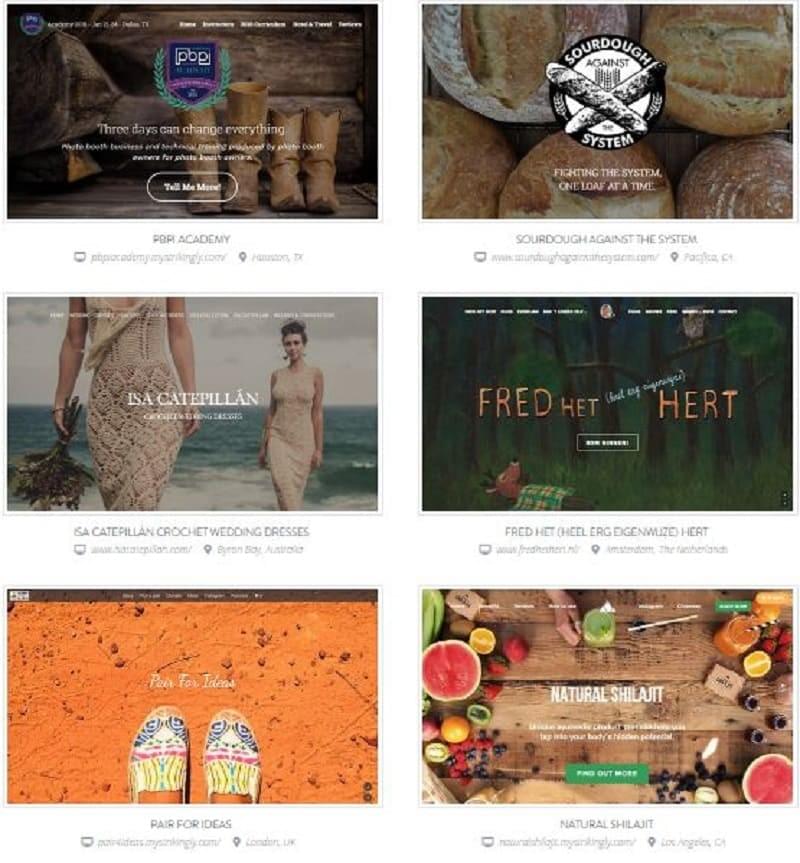 Modèles de sites web sur Strikingly Modèles de sites web sur Strikingly