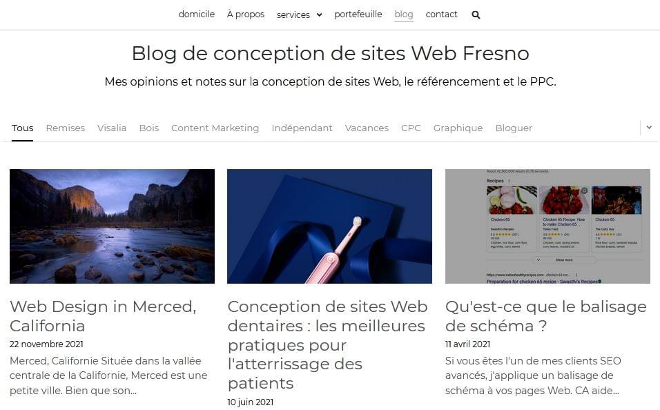 Design de blog Design de blog